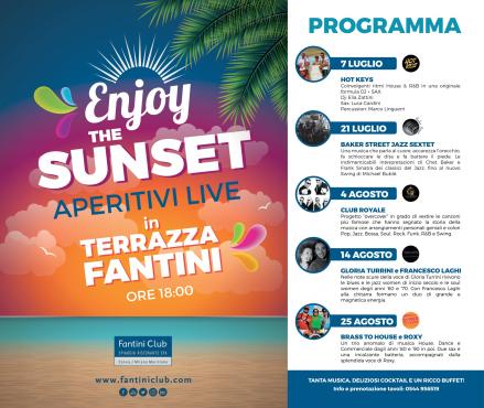 21 Luglio 2018 - Aperitivo live in terrazza Fantini