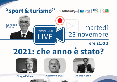 Evento online su sport e turismo, riflessioni sull'anno 2021.