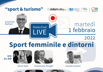 Evento online su sport femminile, emozioni e turismo.