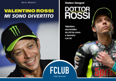 Incontro emozionante con autori e pilota, celebrazione di Valentino Rossi.