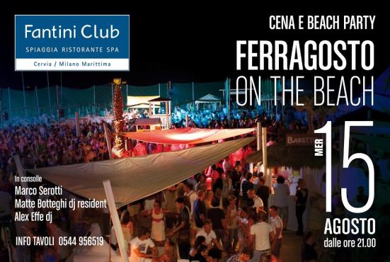 Beach-Party und Dinner am Strand: AUGUST ON THE BEACH