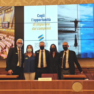 CS_Grande traguardo per la Sportur Academy by Fantini Club che approda in Senato.