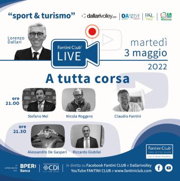 CS_02-05-2022_ A tutta corsa. Un nuovo appuntamento con Fantini Club Live.