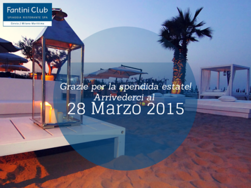 Arrivederci al 28 Marzo! 