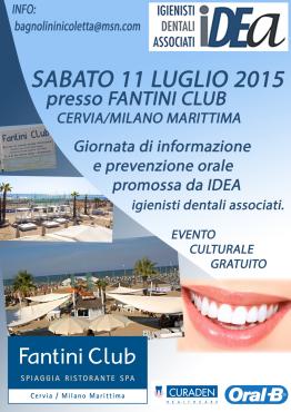 11 Luglio - Sorriso - informazione e prevenzione orale - IDeA (Igenisti Dentali Associati)