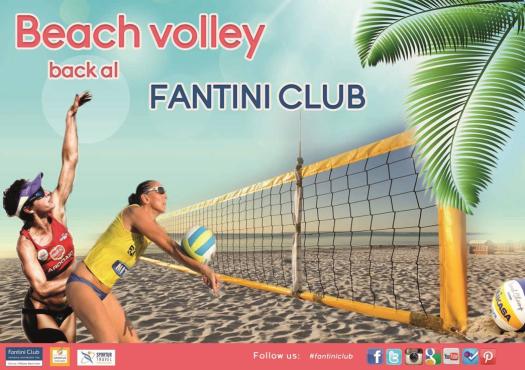 Da giugno ad agosto - Beach Volley back al Fantini Club - con Paola Paggi e Francesca Giogoli