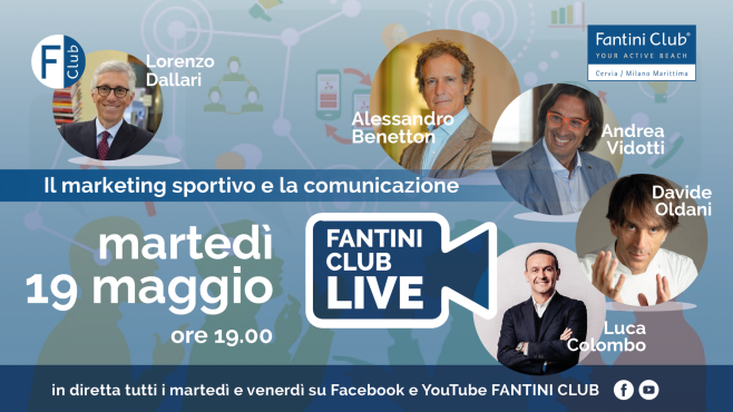 19 Maggio 2020 - Fantini Club Live: Marketing Sportivo e Comunicazione