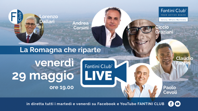 29 Maggio 2020 - Fantini Club Live: La Romagna che riparte