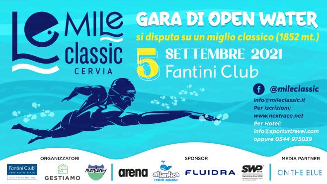 Il 5 settembre il Fantini Club ospiterà la prima edizione della Mile Classic, gara di open water. 