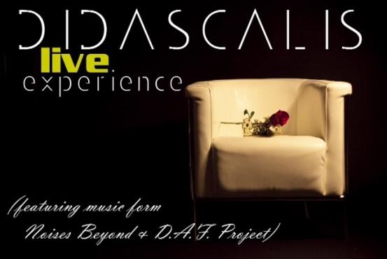 27 Luglio: aperitivo live DIDASCALIS LIVE EXPERIENCE